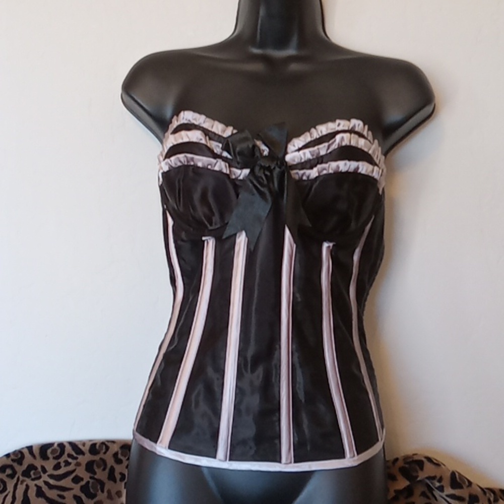 Frederick's of Hollywood Satin Corset